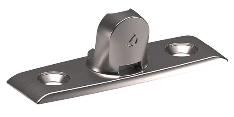 K12 Adj DropDown Flap Stay 164mm Slv/Gry