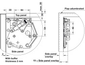 Kinvaro T-65 Flap Fit St/RAL 7045