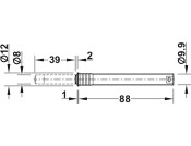 Free Flap Push Catch Type 3 26-48N Gry
