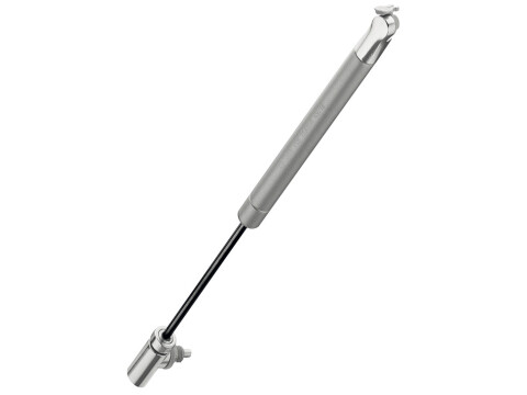 K12 Adj Auto Lid Stay 244mm 100N Slv/Gry