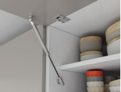 K12 Adj Auto Lid Stay 355mm 60N Slv/Gry