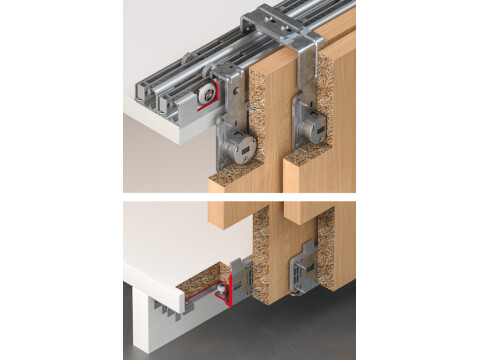 Slido F-Li31 60A FitSet 1Dr w Two SC