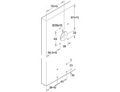 Slido F-Li31 60A FitSet 1Dr w Two SC