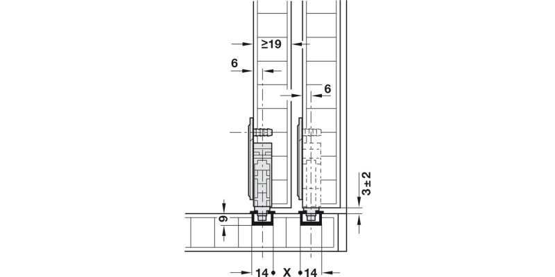 Hawa-Miniroll 25 FitSet 2Door