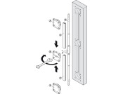 Straight Fitt f Wood Dr Max 2650mm Gry
