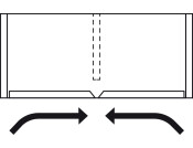 Slido F-Flush52 20A FitSet 2Dr 450mm Slv