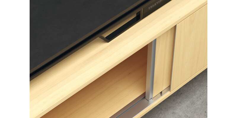 Slido F-Flush52 20A FitSet 2Dr 450mm Blk