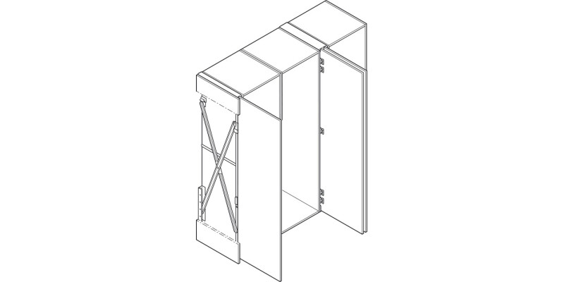 Hawa Concepta 25 SC Set 1250-1850mm 25kg