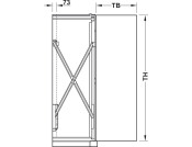 Hawa Concepta 25 SC Set 1250-1850mm 25kg