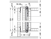 Hawa Concepta 25 SC Set 1250-1850mm 25kg