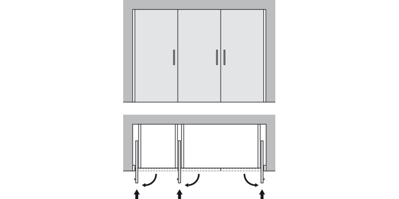 Hawa Concepta 25 SC Set 1250-1850mm 25kg