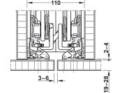 Hawa Concepta 25 SC Set 1250-1850mm 25kg