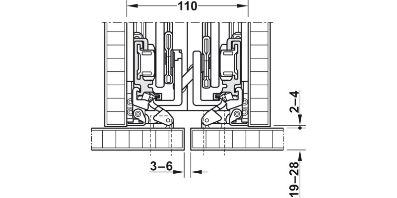 Hawa Concepta 25 SC Set 1250-1850mm 25kg