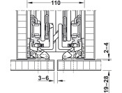 Hawa Concepta 25 SC Set 1250-1850mm 25kg
