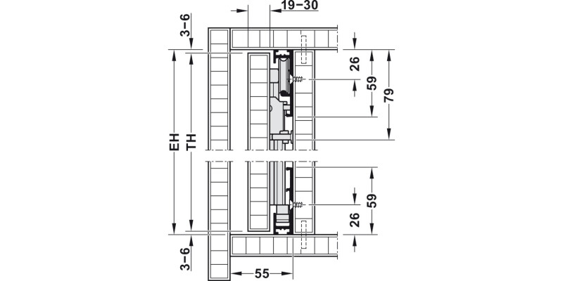 Hawa Concepta 30 SC Set 1851-2300mm 30kg