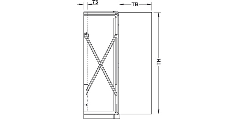 Hawa Concepta 40 SC Set 1851-2500mm 40kg