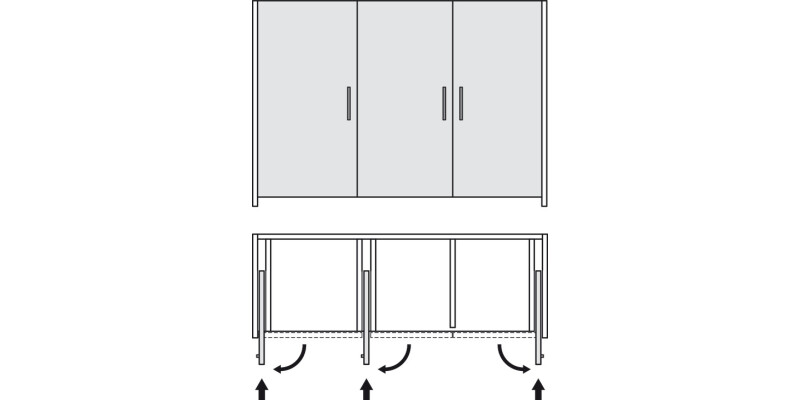 Hawa Concepta 40 SC Set 1851-2500mm 40kg