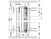 Hawa Concepta 50 SC Set 2301-2850mm 50kg