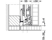 Hawa Concepta 50 SC Set 2301-2850mm 50kg