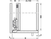 Slido F-Park72 50A 1Dr Set 665/1200-1400