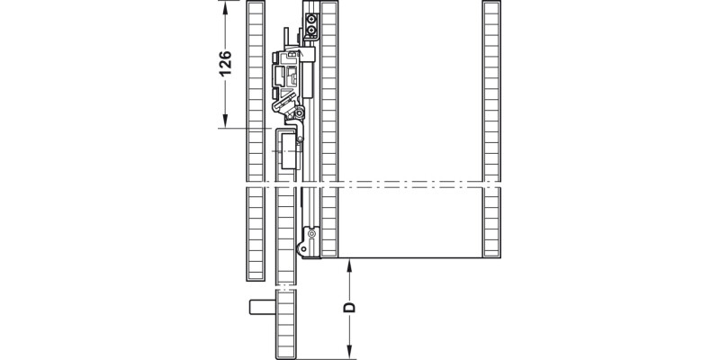 Slido F-Park72 50A 1Dr Set 665/1200-1400