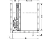 Slido F-Park72 50A 1Dr Set 665/1200-1400
