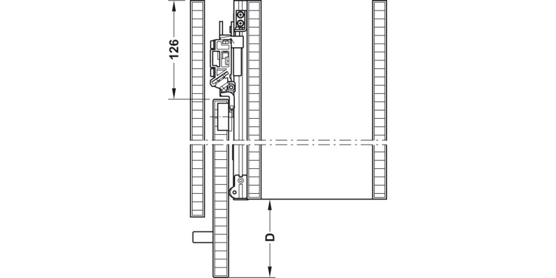 Slido F-Park72 50A 1Dr Set 665/1200-1400