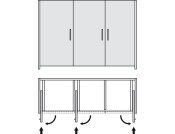 Slido F-Park72 50A 1Dr Set 665/1200-1400