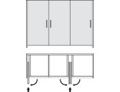 Slido F-Park72 50A 1Dr Set 665/1200-1400