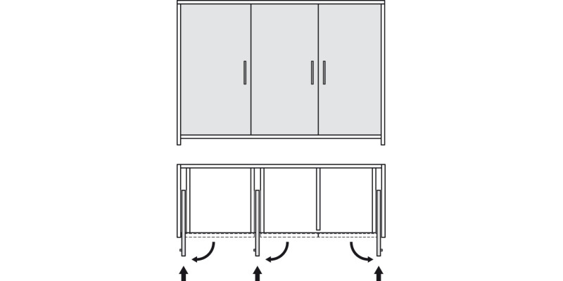 Slido F-Park72 50A 1Dr Set 665/1200-1400