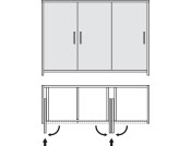 Slido F-Park72 50A 1Dr Set 665/1200-1400