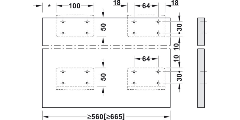 Slido F-Park72 50A 1Dr Set 665/1200-1400