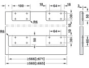 Slido F-Park72 50A 1Dr Set 560/1990-2200