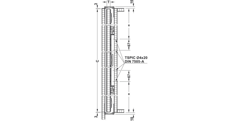Slido F-Park72 50A 1Dr Set 560/1990-2200