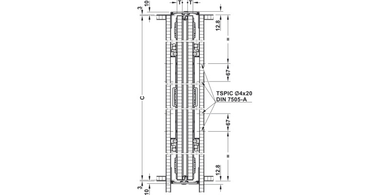 Slido F-Park72 50A 1Dr Set 560/1990-2200