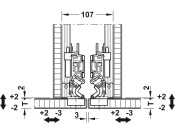 Slido F-Park72 50A 1Dr Set 560/1990-2200