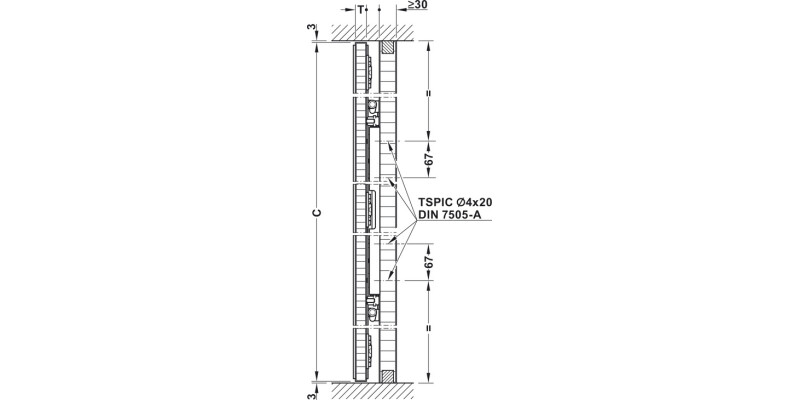 Slido F-Park72 50A 1Dr Set 560/1990-2200