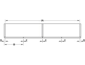 Slido F-Fold61 50A Std Hinge wo Cov LH