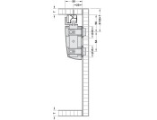 Slido F-Fold61 50A Adj Hinge wo Cov RH