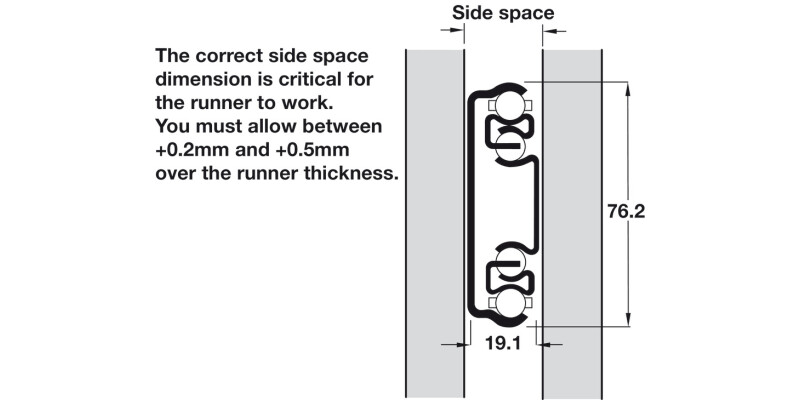 9308 BB DrwRun Full R 272kg 406.4mm BZP