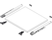 Dynapro 1D Fnt Lock Device+Shelf Holder