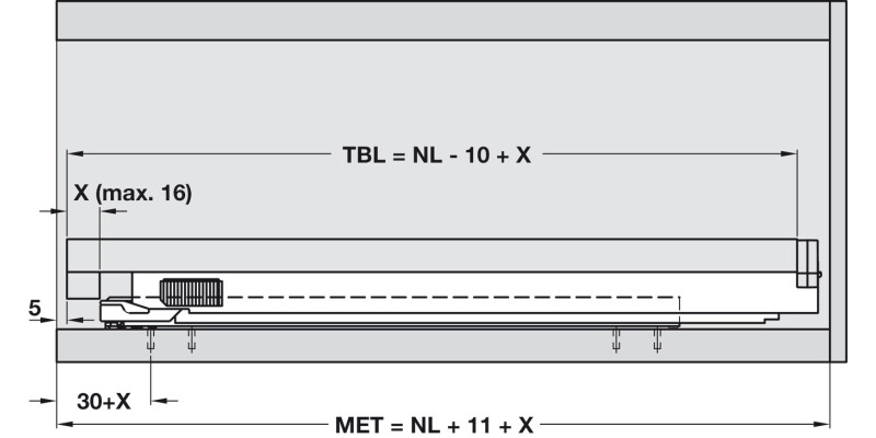 Dynapro 1D Fnt Lock Device+Shelf Holder