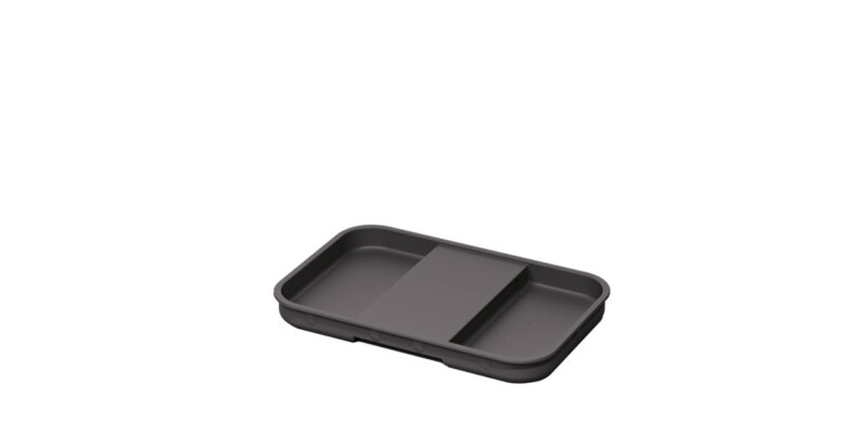 One2Five+Seven Lid 5.5+8L Dk Gry