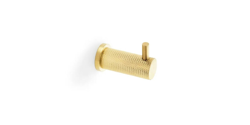 Alexander and Wilks Brunel Knurled Coat Hook