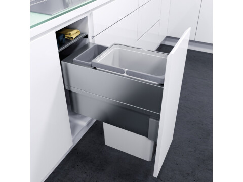 Pull Out Waste Bin, 300 mm, Vauth-Sagel VS ENVI Space XX Pro S / Pro