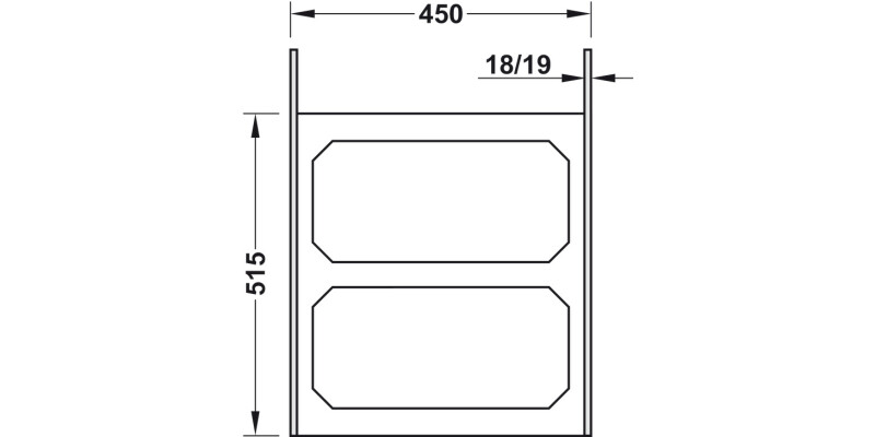 VS Envi Space XX Pro Bin 450 70L Slv