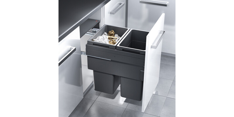 Hailo Euro-Cargo 500 Bin 2x38L Dk