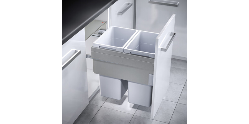 Hailo Euro-Cargo 500 Bin 2x38L Lt