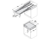 Rapid PO Table 600mm 100kg SSE