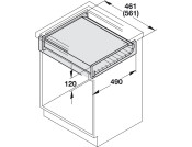 Rapid PO Table 600mm 100kg SSE
